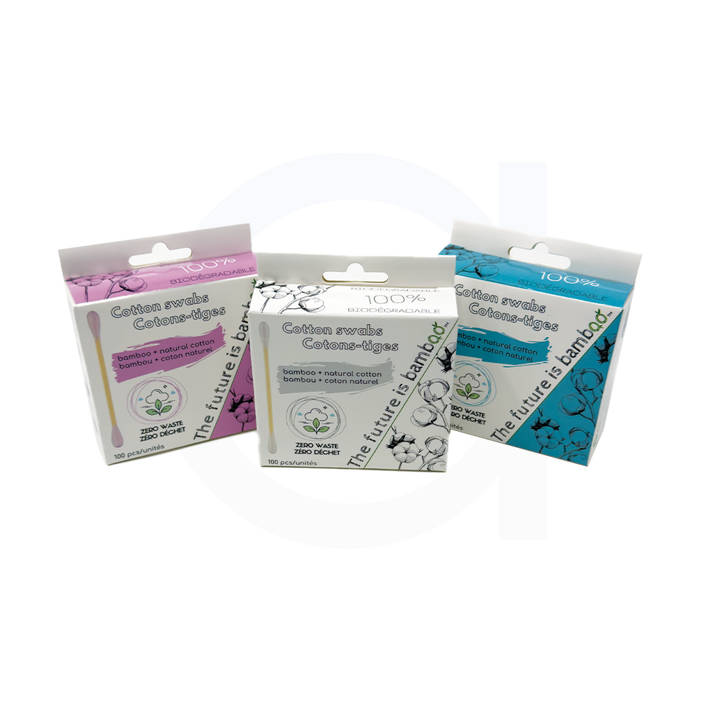 Bamboo Cotton Swabs