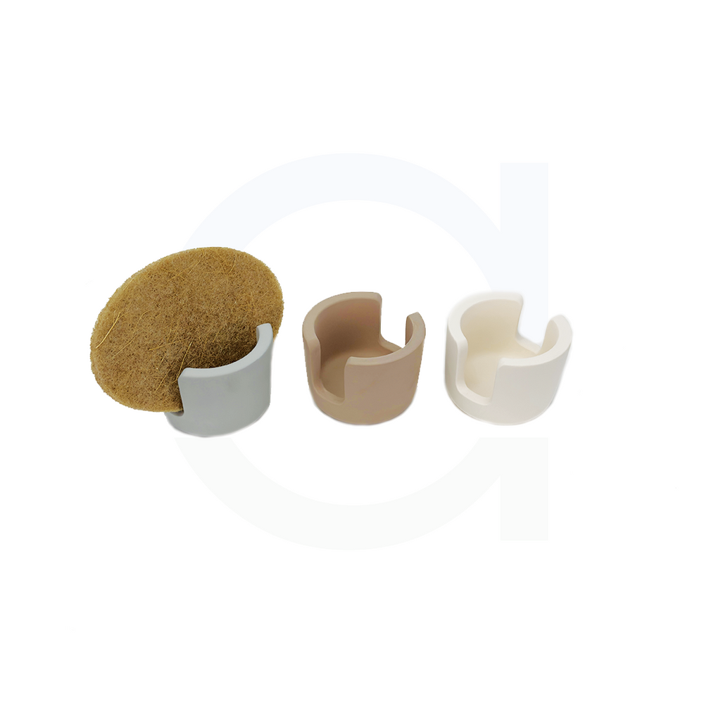 Diatomite Sponge Holder and Coconut Coir Scrubber
