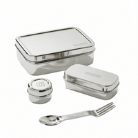 Lunch for One | Stainless Steel Food Storage Set