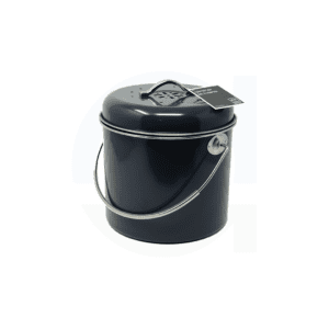 Kitchen Basics Compost Bin Grey with Charcoal Filter